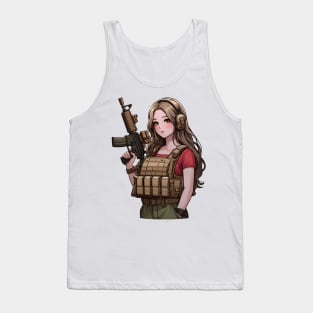 Tactical Girls' Frontline Tank Top